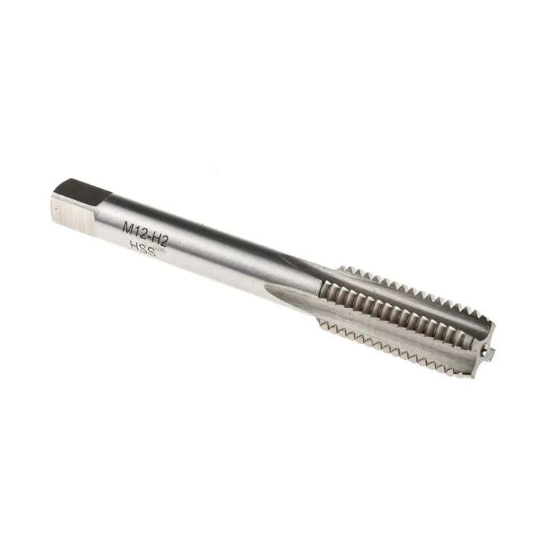 RS PRO Tap Set M12, Metric Standard, Right Hand, 3 Piece, Straight Flute, HSS, 89mm, 9mm Shank, 215-524