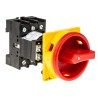 Eaton 3-Pole Rear Panel Isolator Switch, IP65 Protection, 23A, 13kW, Red Rotary Handle