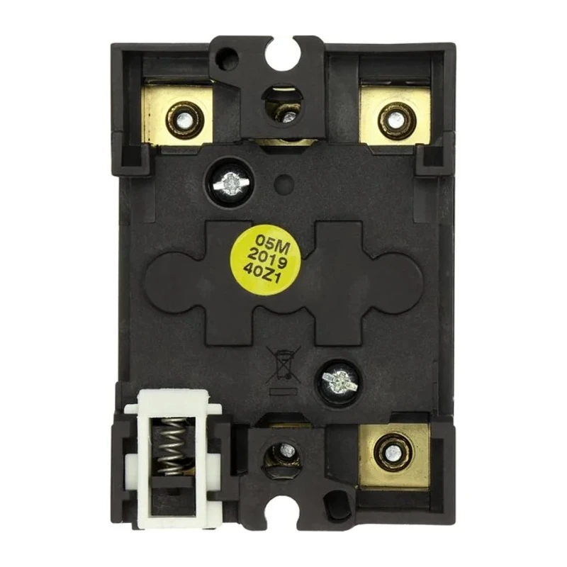 Eaton 3-Pole Rear Panel Isolator Switch, IP65 Protection, 23A, 13kW, Red Rotary Handle 