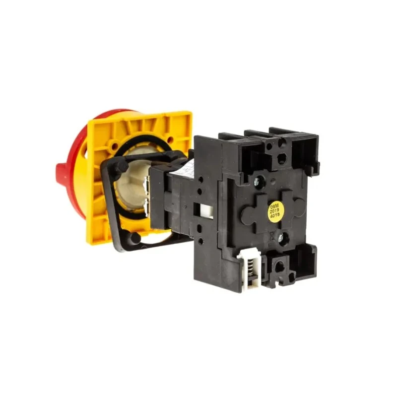 Eaton 3-Pole Rear Panel Isolator Switch, IP65 Protection, 23A, 13kW, Red Rotary Handle 