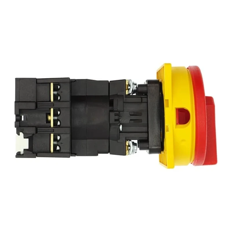 Eaton 3-Pole Rear Panel Isolator Switch, IP65 Protection, 23A, 13kW, Red Rotary Handle 