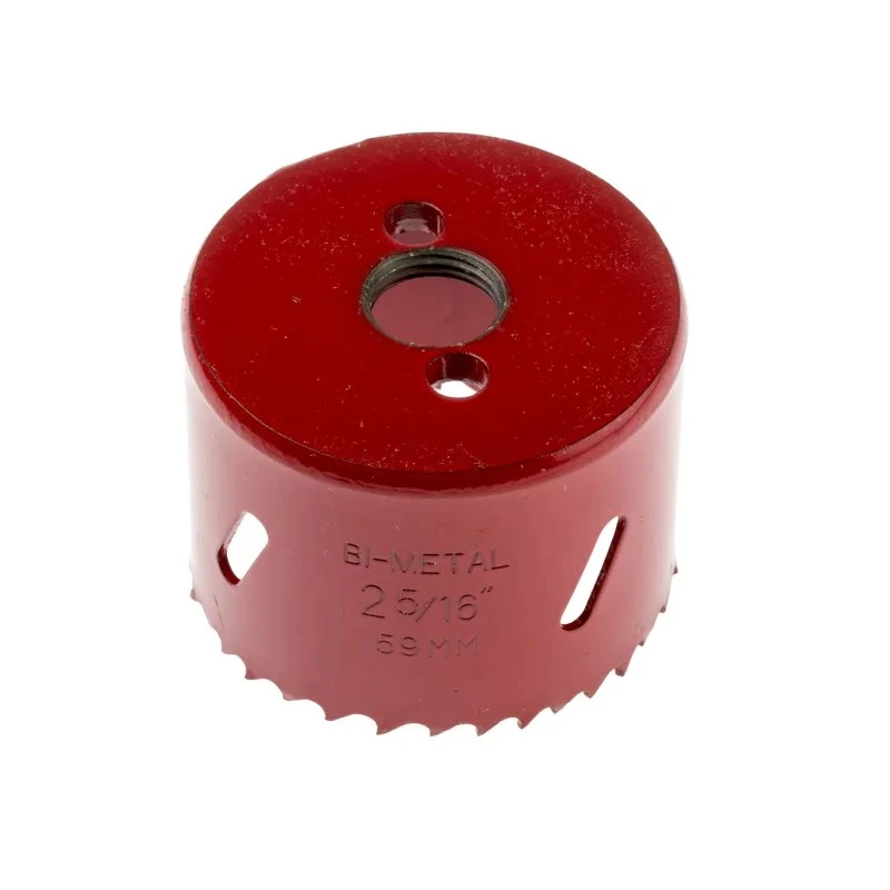 RS PRO Hole Saw, 59 mm Diameter, HSS, Bi-Metal, Cut Depth 32 mm, For Wood, Plastic, Metal 215-827