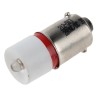 RS PRO Red Indicator Lamp Single Chip, 28V DC, BA9 Base, 10 mm Diameter 212-503