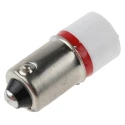 RS PRO Red Indicator Lamp Single Chip, 28V DC, BA9 Base, 10 mm Diameter 212-503