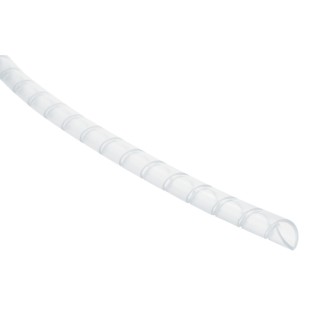 HellermannTyton Spiral Cable Wrap, Polyamide 6, Natural, 20 mm Max Bundle, 4–5 mm Cable Diameter, 30 161-42100 SBPA4-PA6-NA