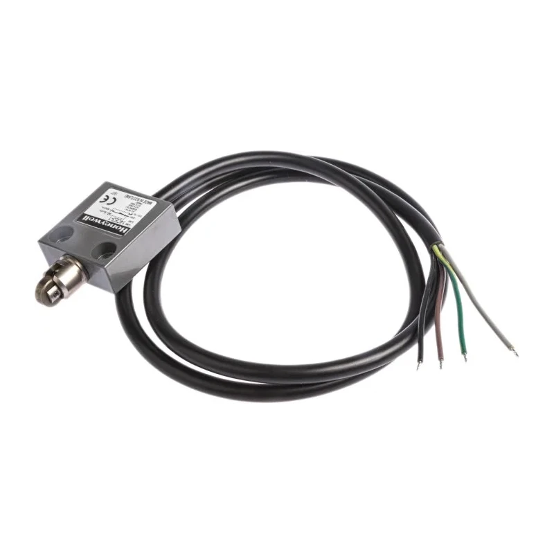 Honeywell 14CE Series Cross Roller Plunger Limit Switch, SPDT, IP65–IP68, Die Cast Zinc, 250V AC, 30V DC, 5A 14CE3-1