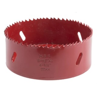 RS PRO Bi-Metal Hole Saw, 111 mm Diameter, HSS, 32 mm Cut Depth, for Wood, Plastic, Metal 216-066