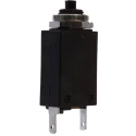 ETA Thermal Circuit Breaker 3A, 1-Pole, DIN Rail, 250V AC, 48V DC, Thermal Trip, Button Reset 106-P30-000040-3A