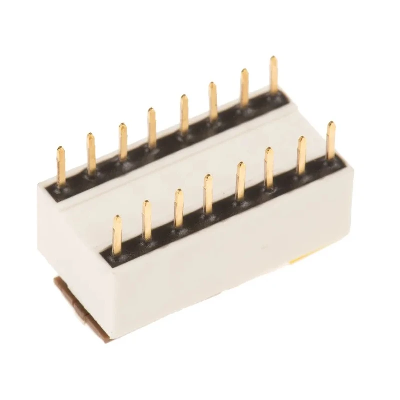 ERG Slide Rotary Coded DIP Switch Through Hole, Slide Actuator, Mount Type Through Hole, 5A @ 100Vac SDC 04 014 STD