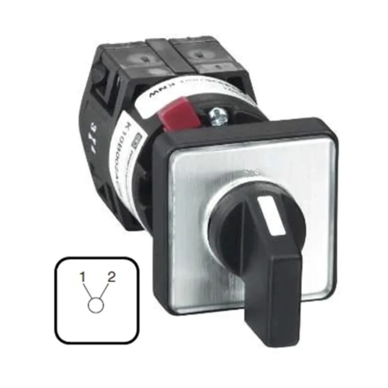 Schneider Electric Cam Switch K10H014UCH, 2 Position, 60° Handle, 10A, 440V, IP65/IP20, Harmony K Series