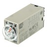 Omron DIN Rail Timer Relay, 4-Contact, 24V AC/DC, 0.1 - 3 min Adjustable, 4PDT, Plug-In, IP40 H3Y-4 DC24 3M