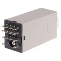 Omron Timer Relay DIN Rail Mount, 4-Contact, 125V DC, 200/230V AC, 0.1–3 min, 1-Function, 4PDT Switch H3Y-4 AC200-230 3M