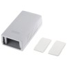 RS PRO G4 Grey ABS Instrument Case, IP54, 45 x 150 x 80 mm, Flame Retardant, 219-330
