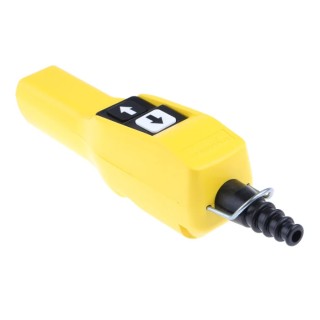 Schneider Electric Push Button Pendant Station, 2 NO/2 NC, IP65, Yellow Polypropylene, XACA215