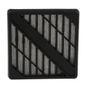 ebm-papst Polyethylene Terephthalate Fan Filter, Plastic Frame, 80 mm Fans, 86.5 mm x 86.5 mm x 11 mm PMFA80T