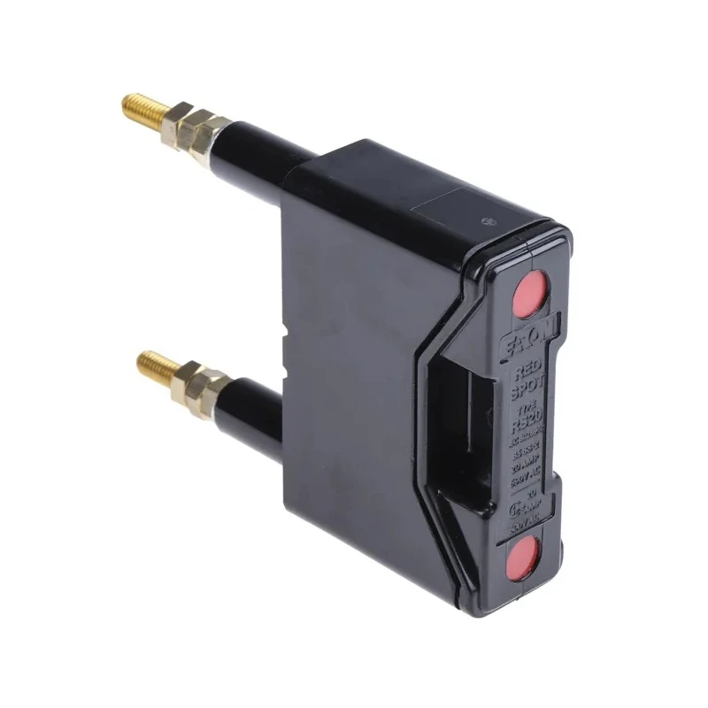 Eaton Rail Mount Fuse Holder 20A, 1P Pole, 690V AC, DIN 35mm, Anti Vibration RS20P/G/BLK