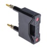 Eaton Rail Mount Fuse Holder 20A, 1P Pole, 690V AC, DIN 35mm, Anti Vibration RS20P/G/BLK