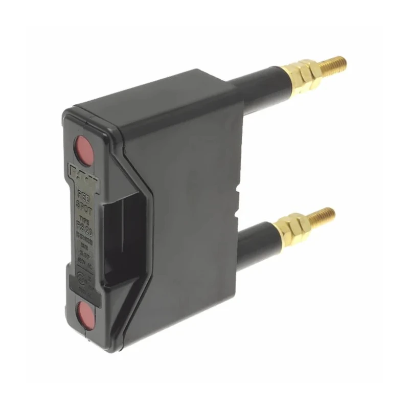 Eaton Rail Mount Fuse Holder 20A, 1P Pole, 690V AC, DIN 35mm, Anti Vibration RS20P/G/BLK