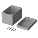 Bopla Flanged Euromas Series Polycarbonate Enclosure, Grey Lid, IP65, 120x80x85 mm, Model 