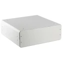 METCASE Unicase Aluminium Instrument Case, Grey, 90 mm Height, 250 mm Length, 260 mm Width, IP40, M5502110
