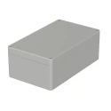 Bopla Euromas Series ABS Electrical Enclosure, Light Grey Lid, IP66, 200x120x75 mm 03221000