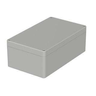 Bopla Euromas Series ABS Electrical Enclosure, Light Grey Lid, IP66, 200x120x75 mm 03221000