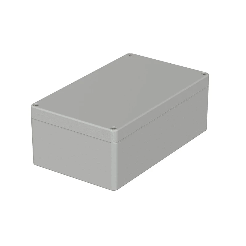 Bopla Euromas Series ABS Electrical Enclosure, Light Grey Lid, IP66, 200x120x75 mm 03221000