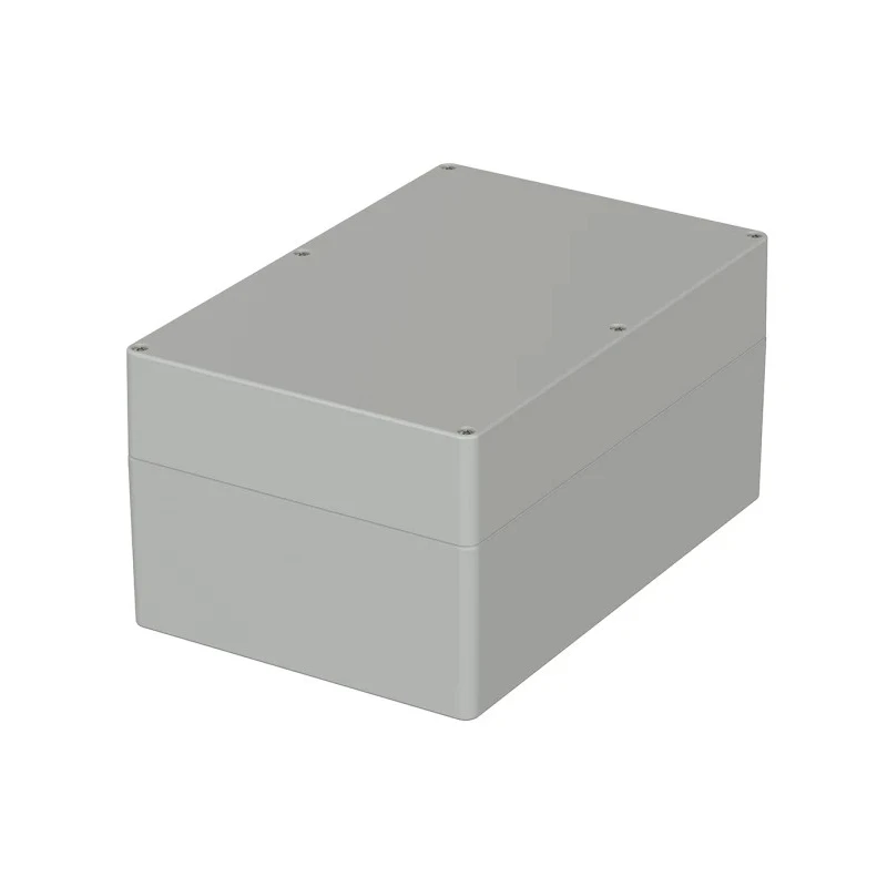 Bopla Flanged Euromas Series Polycarbonate Electrical Enclosure Grey Lid IP66 240.3x160.3x120mm 