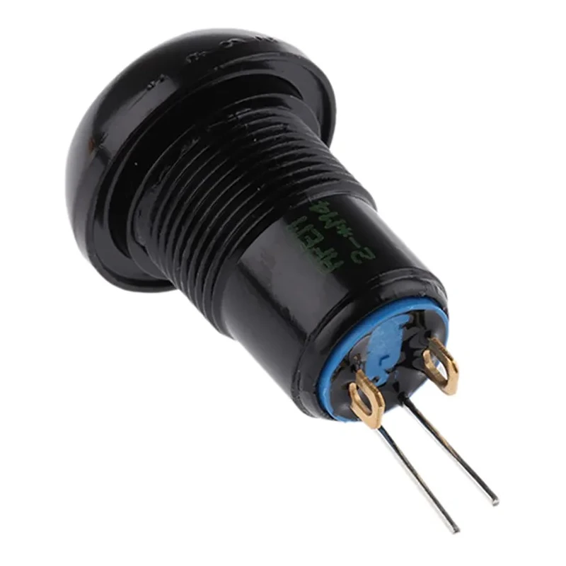 APEM IP Series Illuminated Push Button Switch, Latching, Panel Mount, Red Dome Actuator, 13.6 mm Cutout, IP67 IPR1SAD6L0S