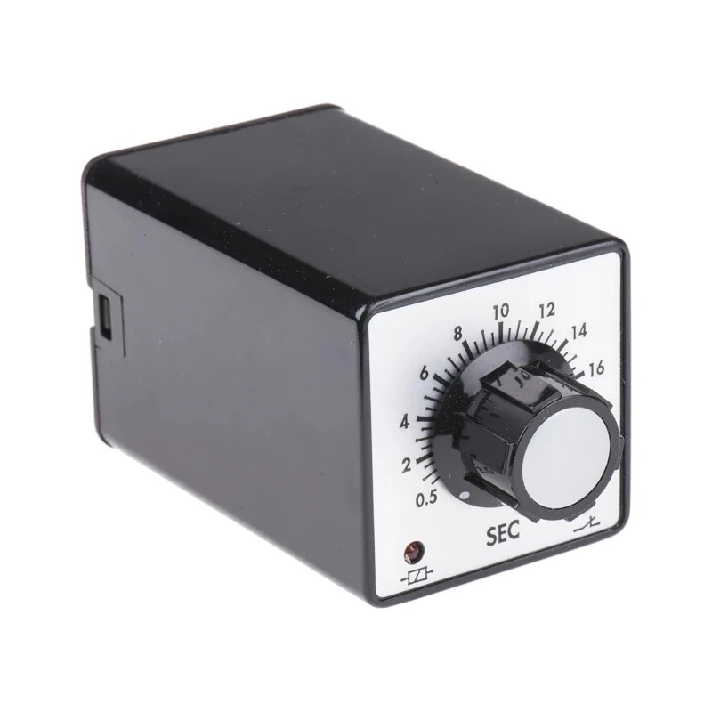 Tempatron 2B Series Timer Relay 2-Contact 240V AC 0.5–20 s DPDT ON Delay 8-Pin IP40 10A 2BDE20SLP240VAC