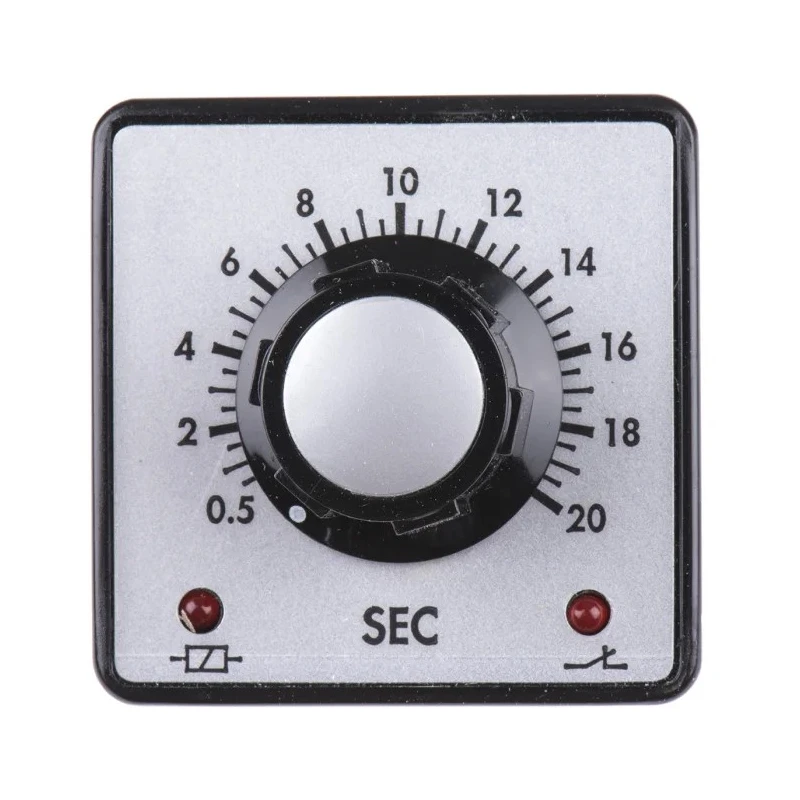 Tempatron 2B Series Timer Relay 2-Contact 240V AC 0.5–20 s DPDT ON Delay 8-Pin IP40 10A 2BDE20SLP240VAC