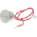 APEM Piezo Switch Momentary NO IP68 Wire 200mA 22mm Panel 