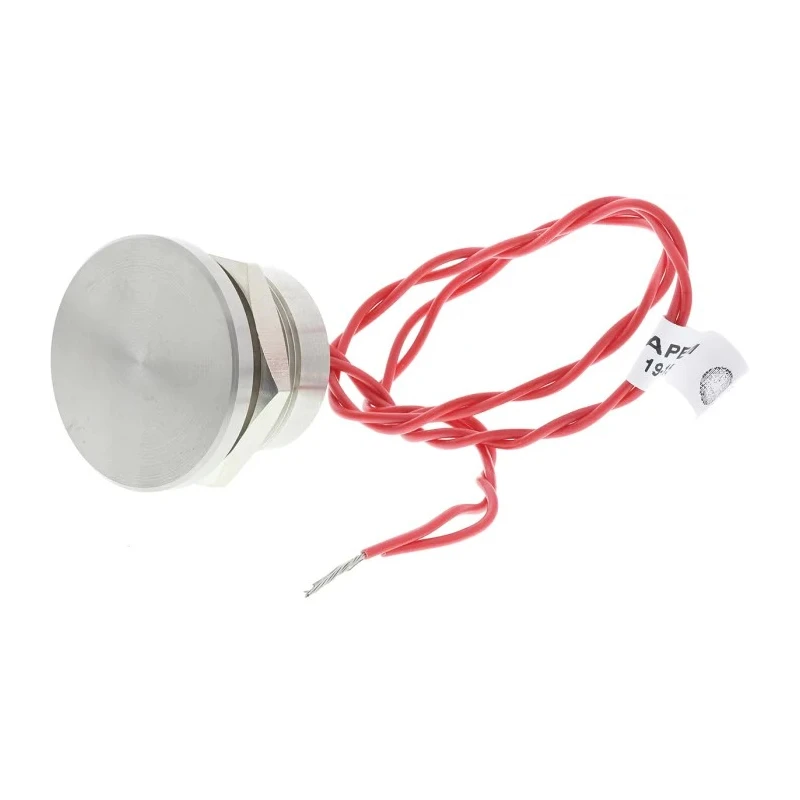 APEM Piezo Switch Momentary NO IP68 Wire 200mA 22mm Panel 