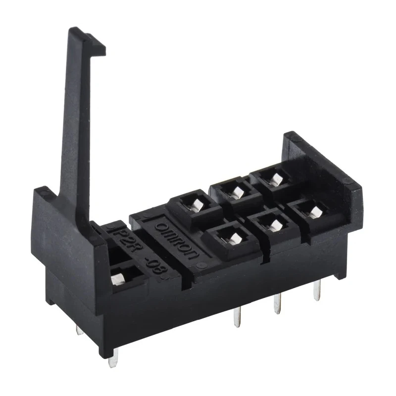 Omron PCB Relay Socket 8 Way 250V AC, 5A Plug-In for 2 Pole G2RS Series P2R-08P