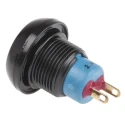 APEM IP Series Push Button Switch, Momentary, Panel Mount, SPST, Blue, 13.6 mm Cutout, IP67, 28 V DC 250 V AC IPR3SAD1