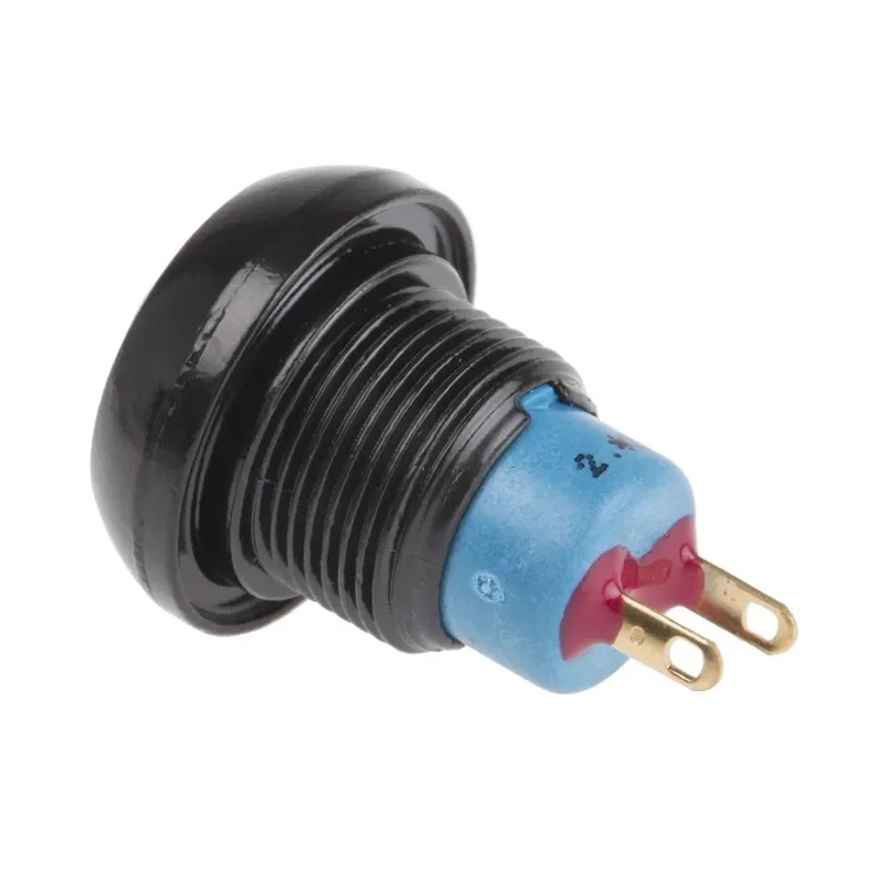 APEM IP Series Push Button Switch, Momentary, Panel Mount, SPST, Blue, 13.6 mm Cutout, IP67, 28 V DC 250 V AC IPR3SAD1