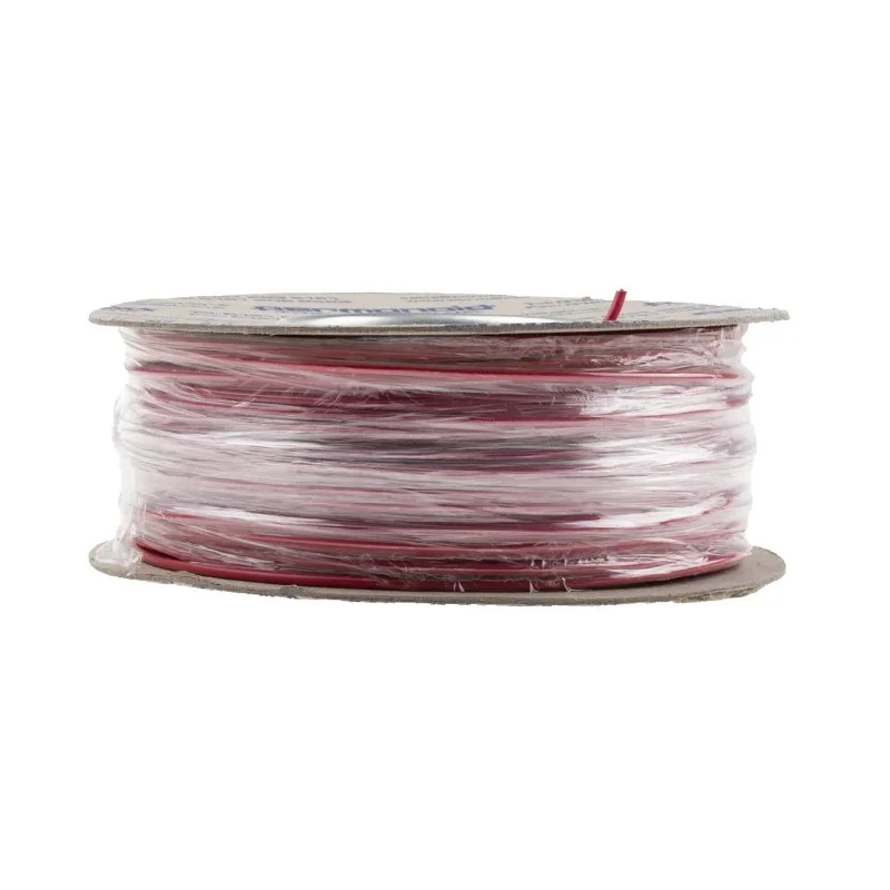 RS PRO RIGID BU Series Red Hook Up Wire 17 AWG 1 x 1.13 mm 100 m Polyvinyl Chloride 600V 358-949