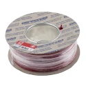 RS PRO RIGID BU Series Red Hook Up Wire 17 AWG 1 x 1.13 mm 100 m Polyvinyl Chloride 600V 358-949