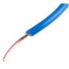 RS PRO RIGID BU Series Blue Hook Up Wire 17 AWG, 1 x 1.13 mm, Polyvinyl Chloride, 100 m Reel 358-933