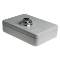 Securikey Grey Steel Key Cabinet, Wall Mount, 260mm Height, 75mm Depth KC020ZLG