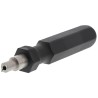 Sifam Potentiometer with Knob 29 mm Knob Diameter, 6 mm Axial Shaft, Black, Collet Type 9333