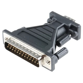RS PRO D-Sub Adapter Male 9-Way to Male 25-Way Straight, 300V, Durable, Model 218-251