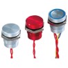 APEM Piezo Switch SPST IP68 Flying Lead 16 mm Cutout 200mA 24V