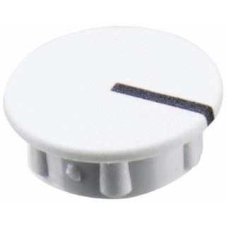 Sifam Grey Potentiometer Knob Cap, 11.5 mm Diameter, Axial 6 mm Shaft, Nylon, C111-GRY