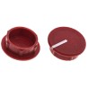 Sifam Potentiometer Knob Cap Red, 15.5 mm Diameter, 6 mm Axial Shaft, Nylon, C151-RED