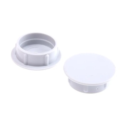 Sifam Potentiometer Knob Cap, 21.5 mm Diameter, Nylon, Grey, Axial Shaft, Collet/Push-on, C210-GRY