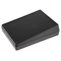 OKW DeskCase 138 Series Black ABS Desktop Enclosure Sloped Front, 190mm x 138mm x 54mm A0514009