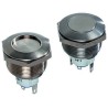 APEM AV Series Push Button Switch, Latching, Panel Mount, 19.2 mm Cutout, IP65, 48V DC 250V AC AV03100EA240K