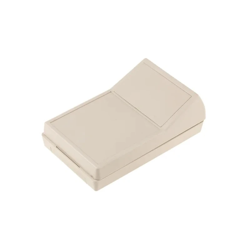 RS PRO White ABS Handheld Enclosure with Integral Battery Compartment and Display Window, IP40, 146.1 mm x 91.5 mm x 52.9 mm
