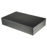RS PRO Black Anodised Aluminium Instrument Case, 88 mm Height, 442 mm Length, 254 mm Width, Model 226-139